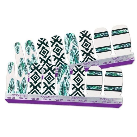 Color Street Costa Rica Escape Retired Unicorn Set from Globetrotter Collection - Picture 2 of 2